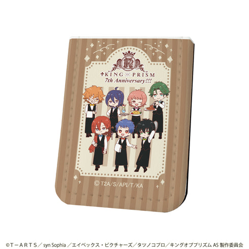 『KING OF PRISM ALL STARS -プリズムショー☆ベストテン-』レザーフセンブック 07/Aパターン 喫茶(レトロアートイラスト)